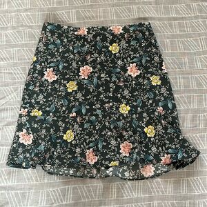 Loft Ruffle Skirt